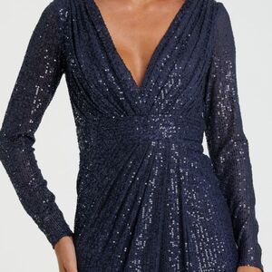 Mac Duggal size 12 sequin dress